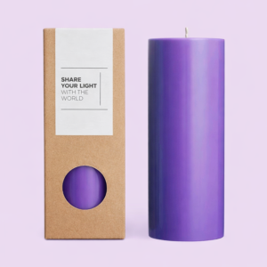 Custom Pillar Candle Packaging Boxes